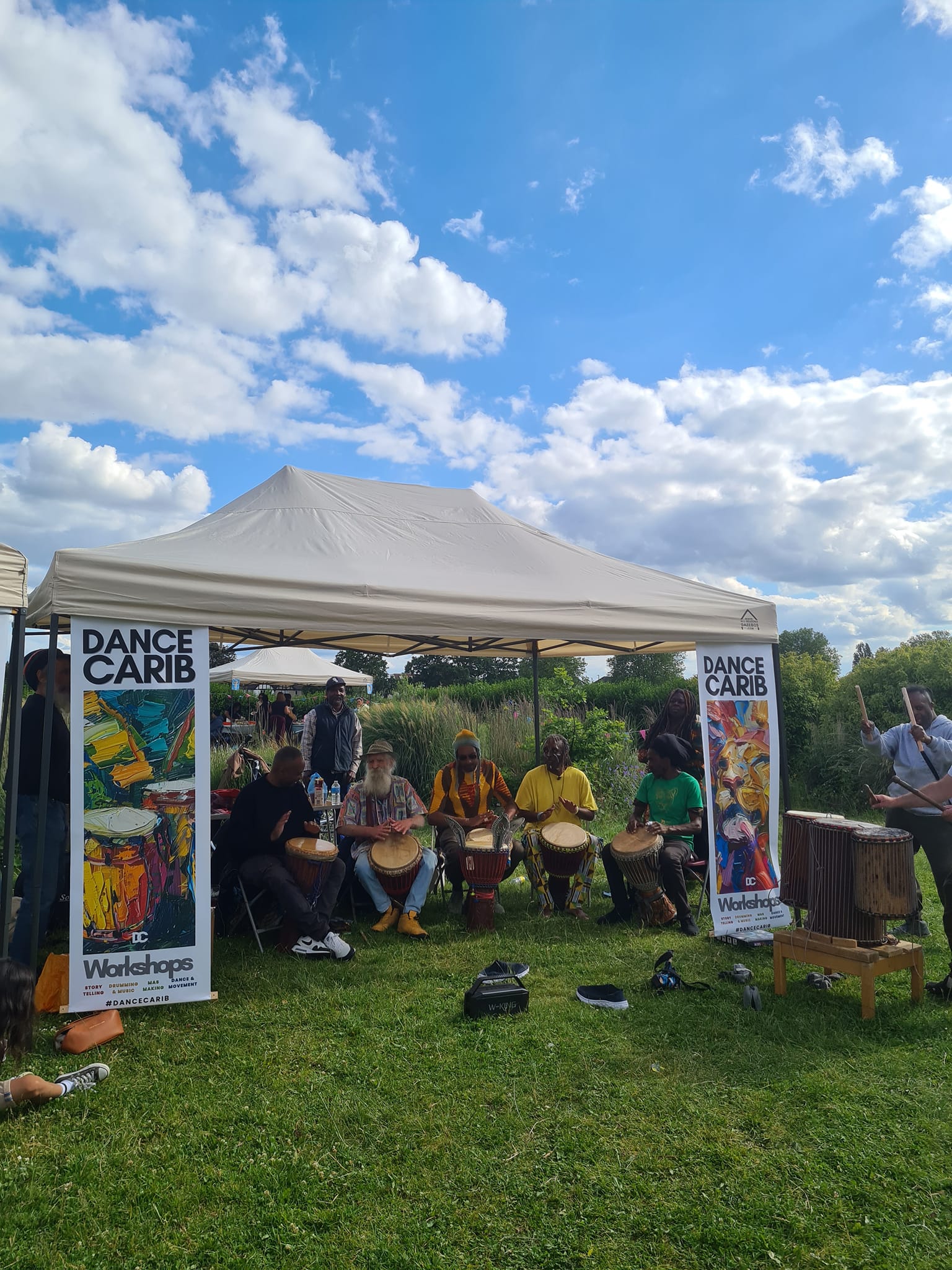 Dance Carib drums